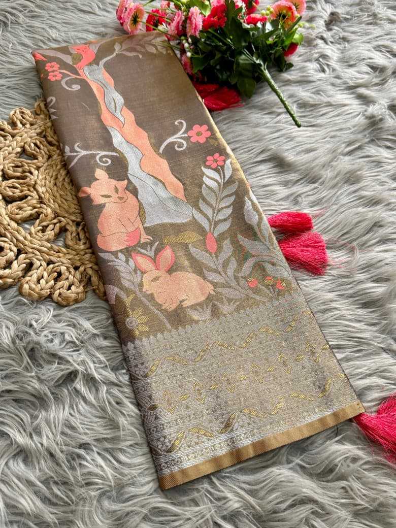 Printed Silk Saree