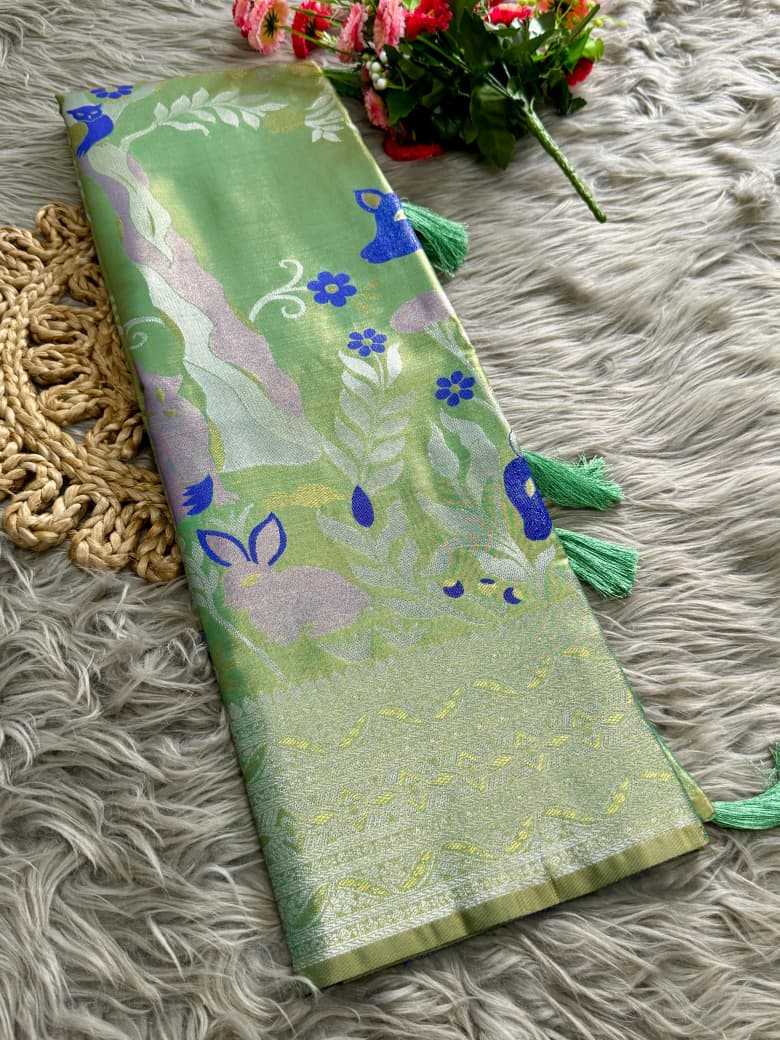 Printed Silk Saree