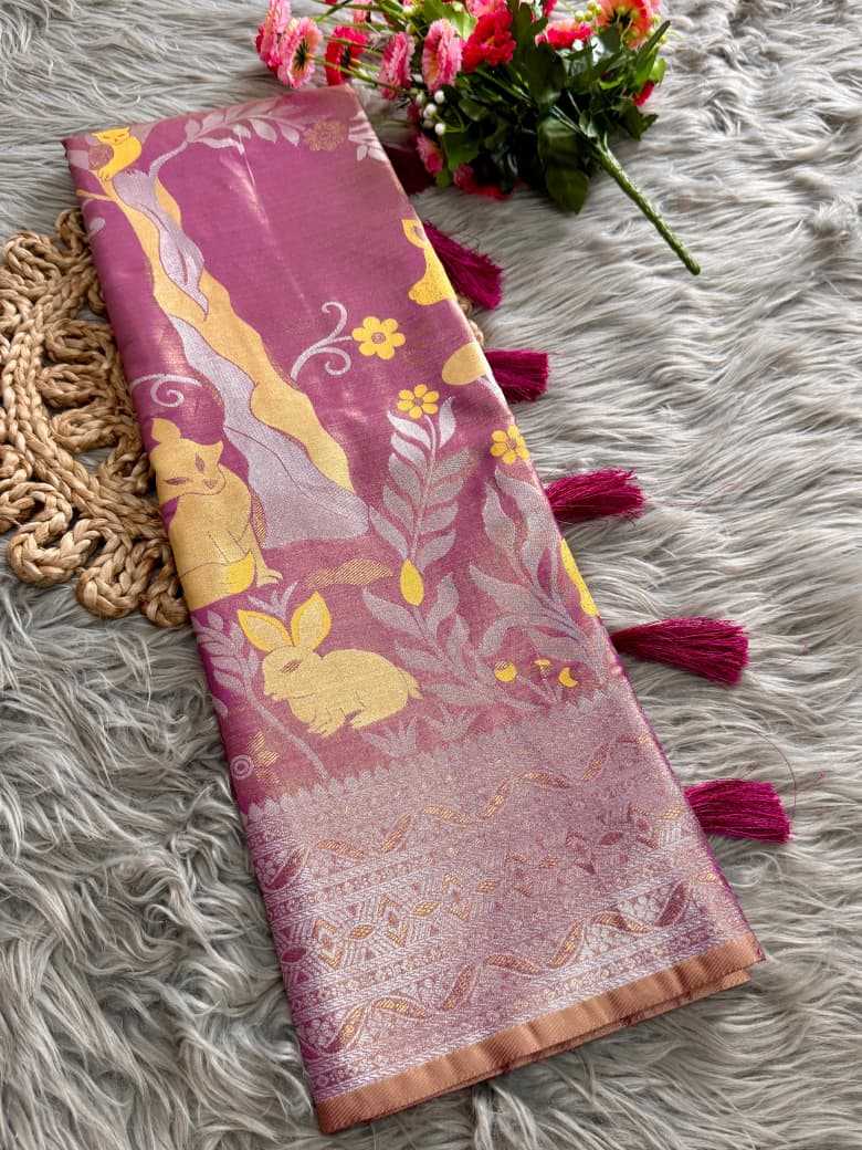 Printed Silk Saree