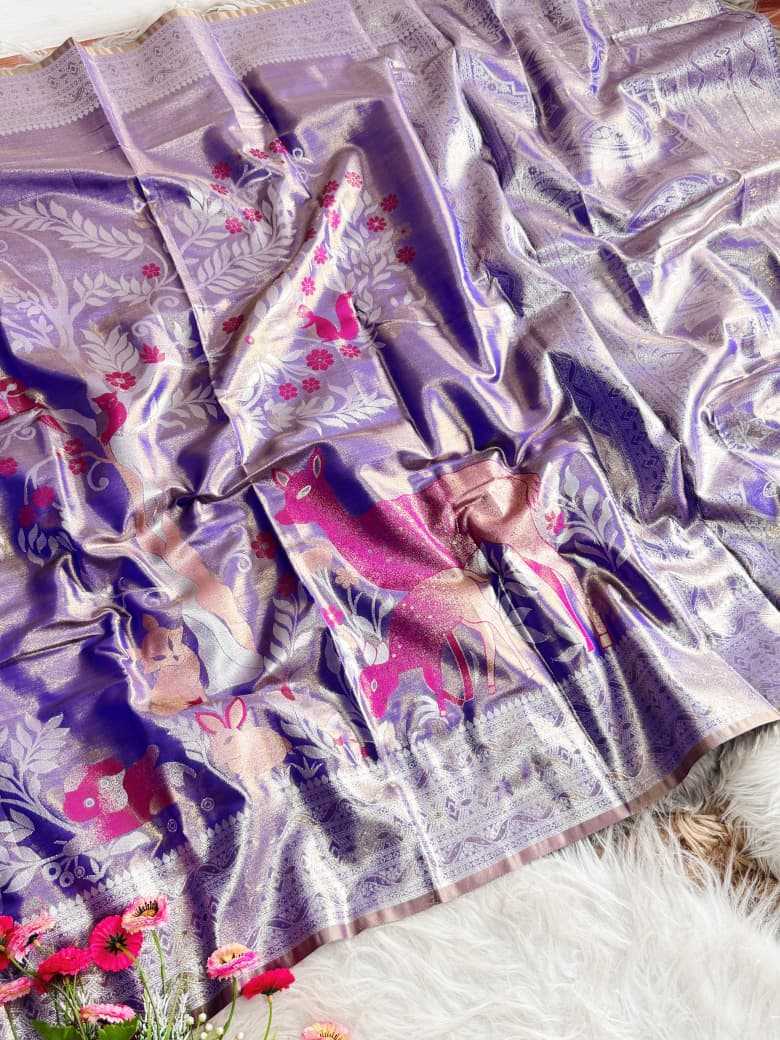Printed Silk Saree