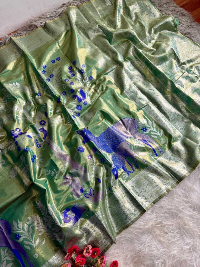 Printed Silk Saree