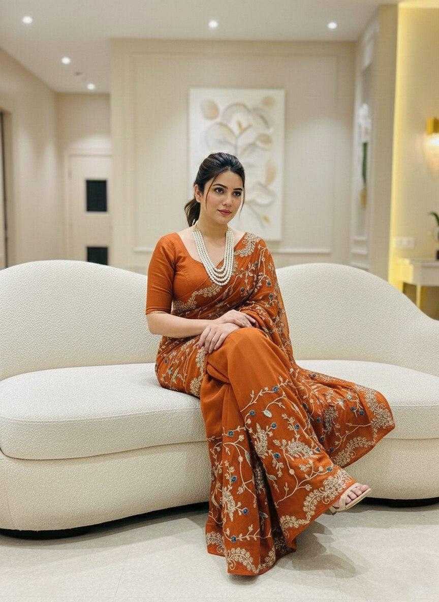 Rangoli Silk Designer Saree