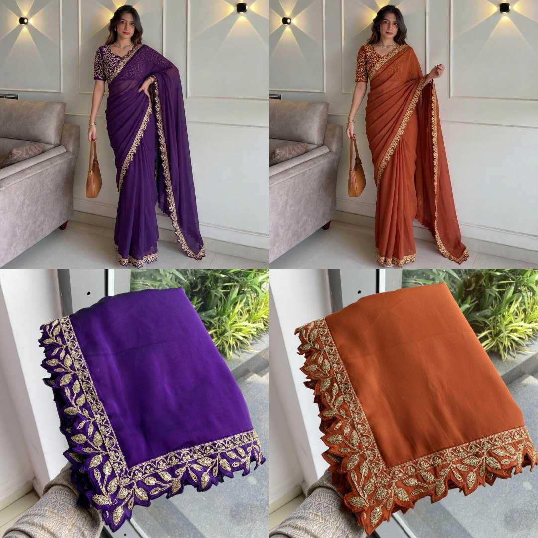 Rangoli Silk Embroidered Saree