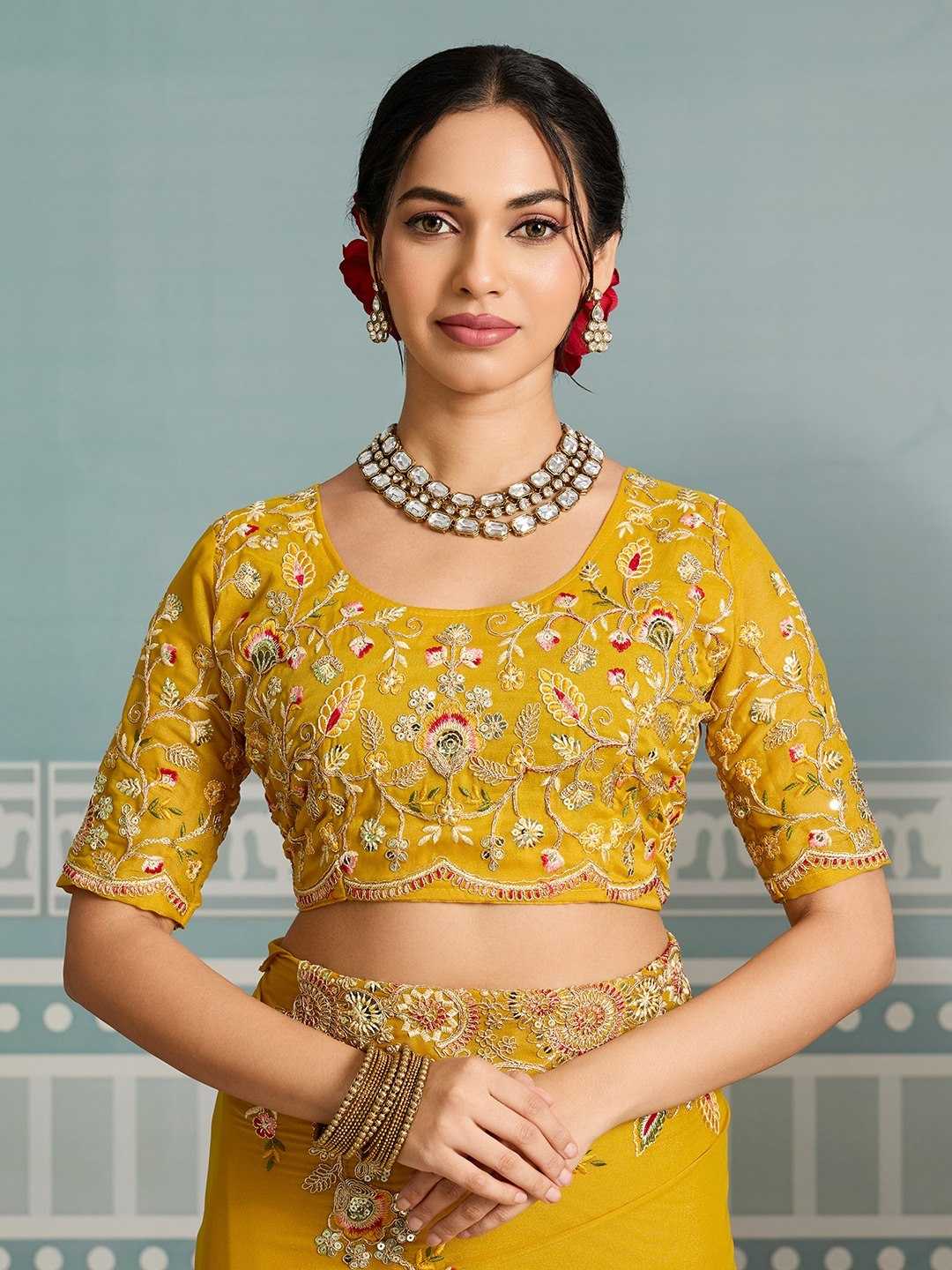 Georgette Party Wear Saree
