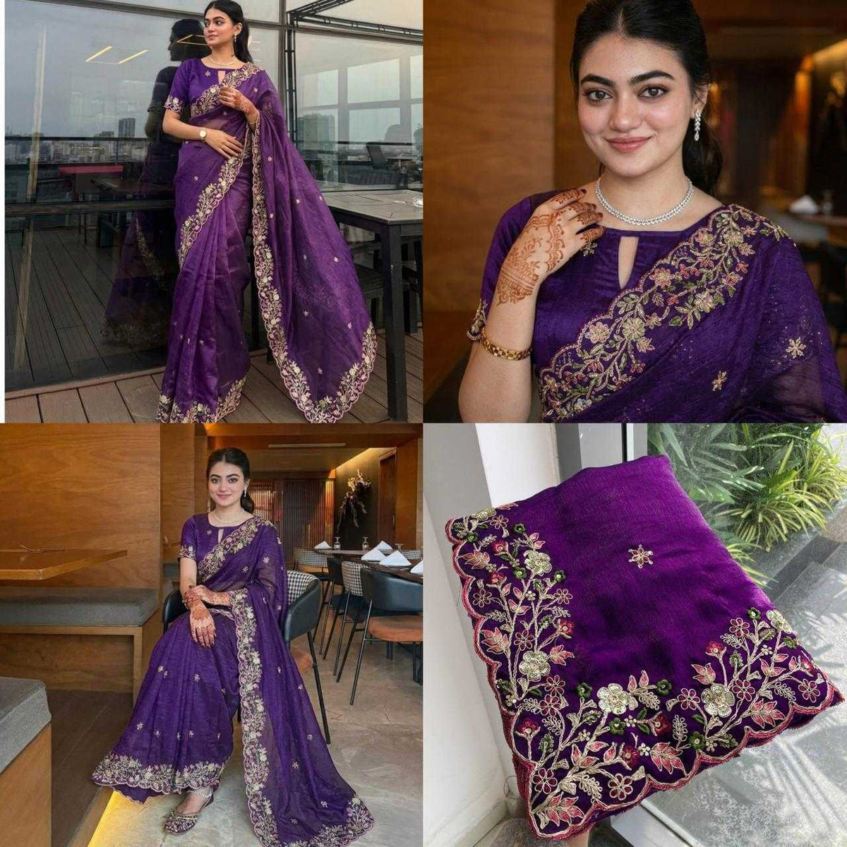 Arafta Fendy Designer Saree