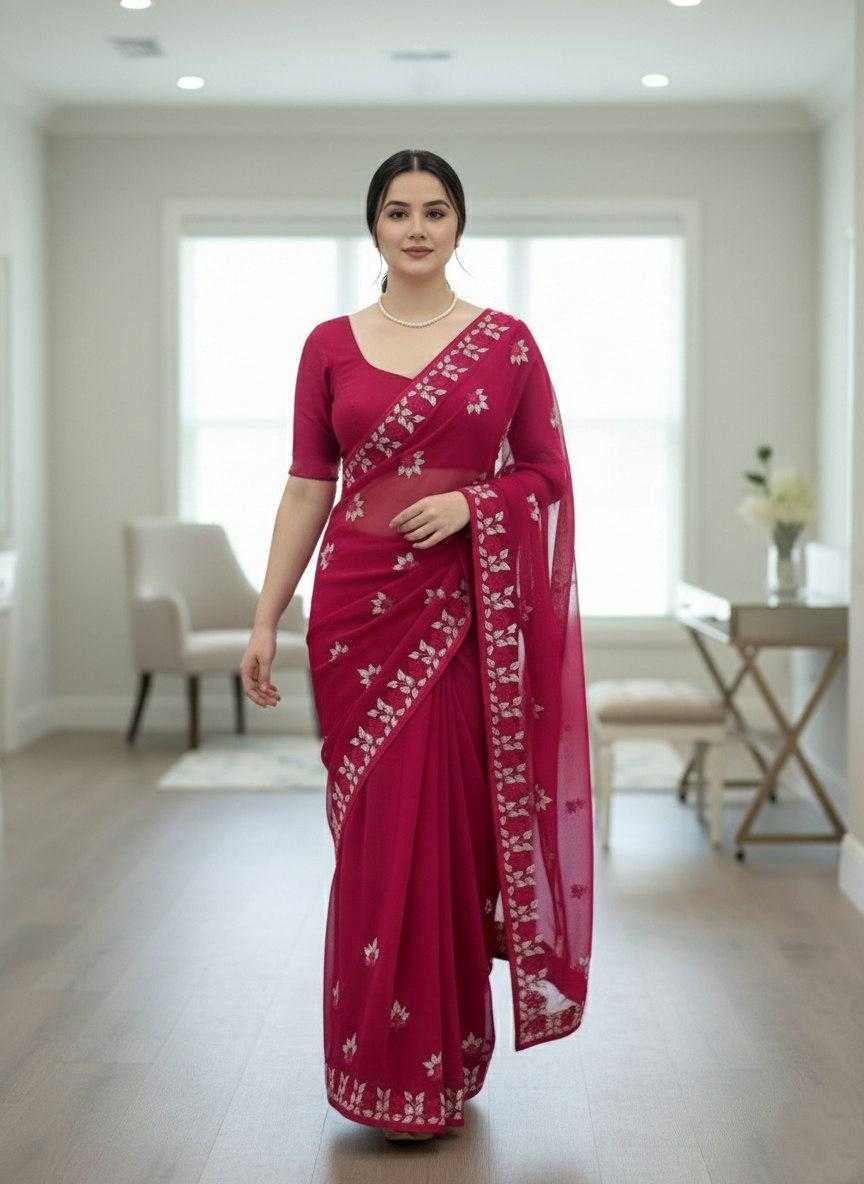 Soft Net Fancy Saree