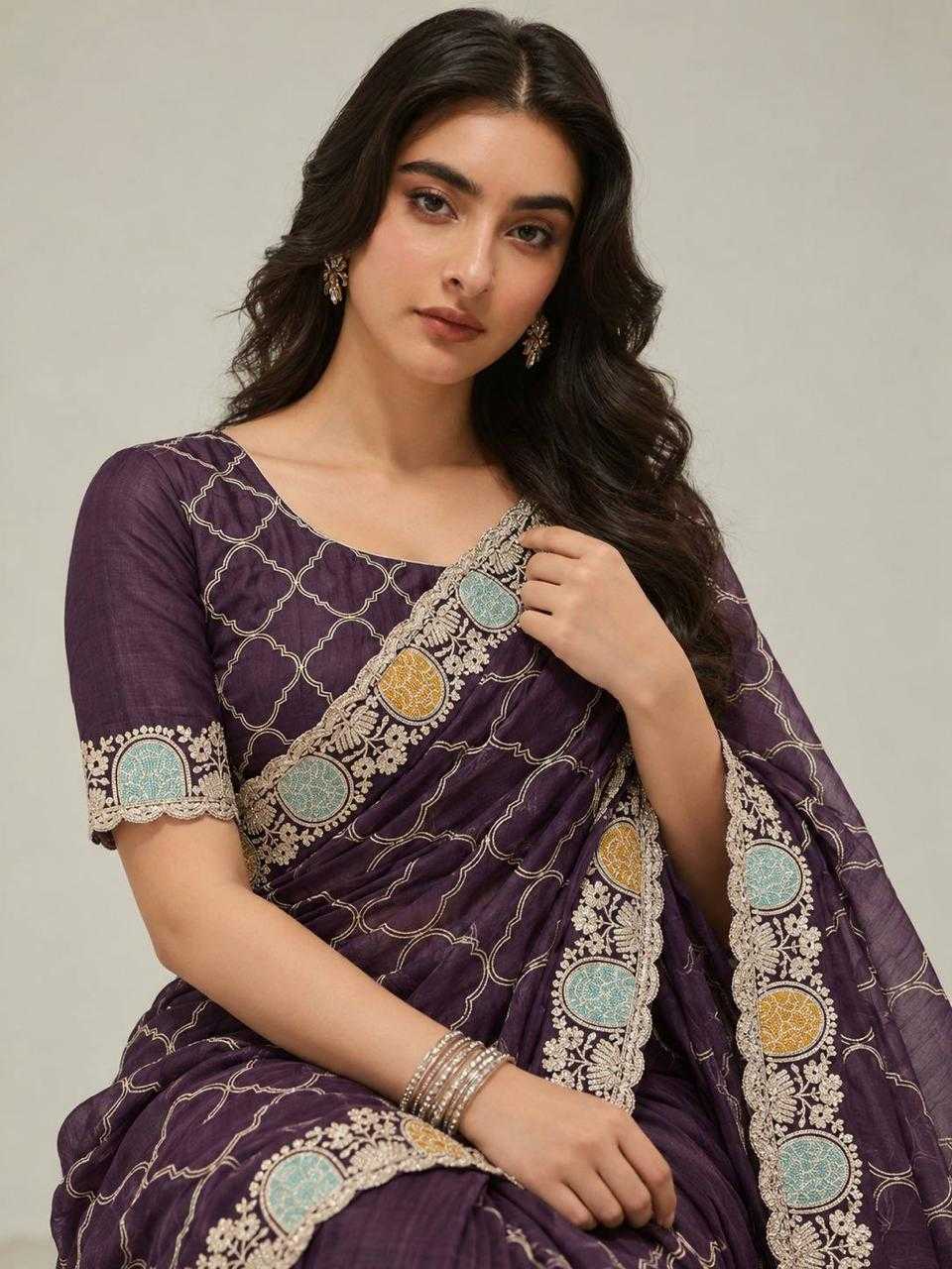 Devi Chiffon Designer Saree