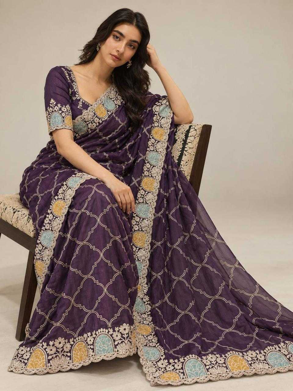 Devi Chiffon Designer Saree