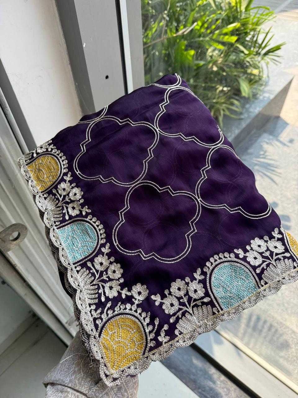 Devi Chiffon Designer Saree