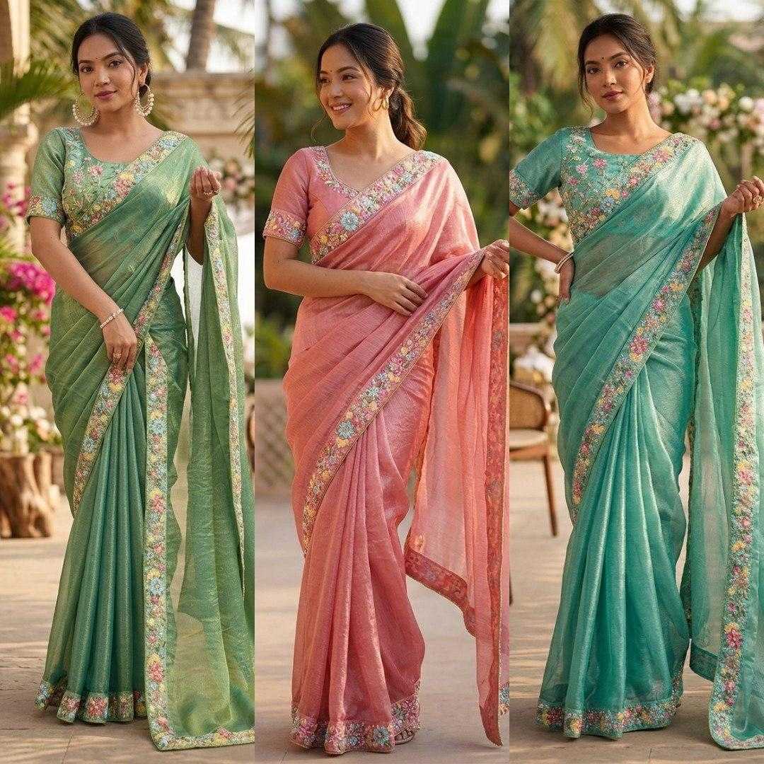 Chiffon Designer Saree