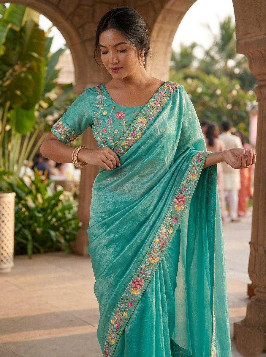 Chiffon Designer Saree