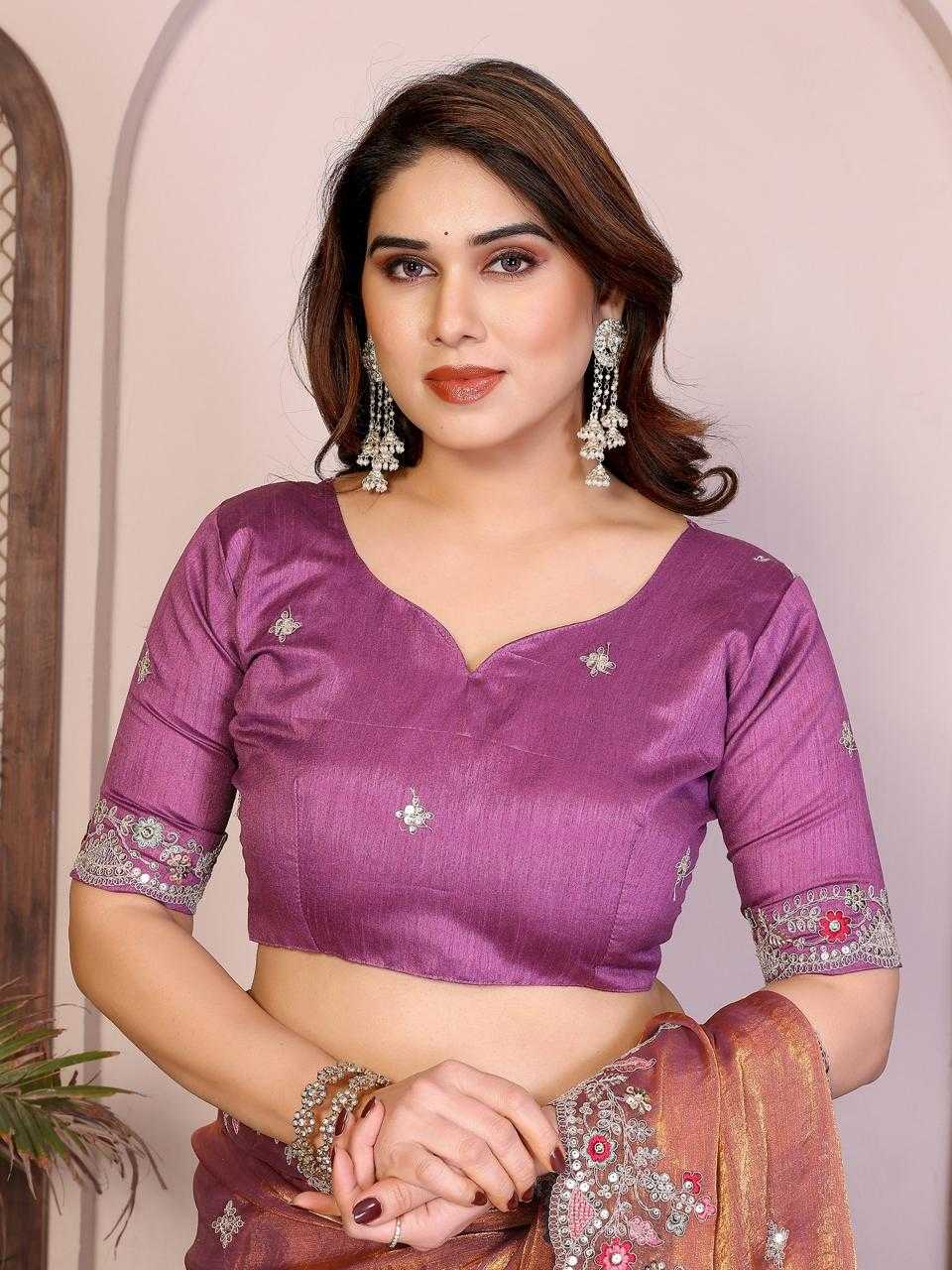 Chiffon Designer Silk Saree