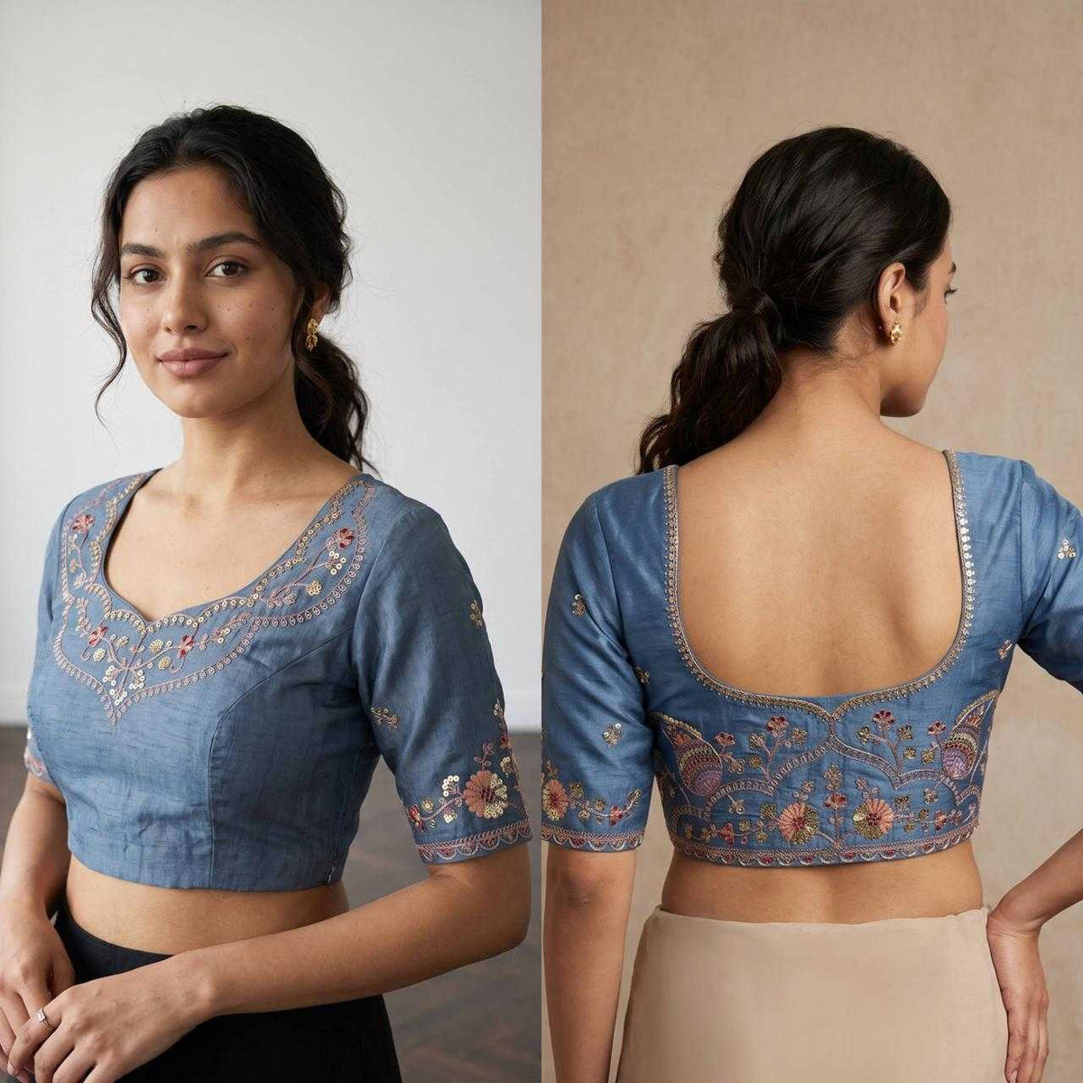 Pedro Chiffon Designer Saree