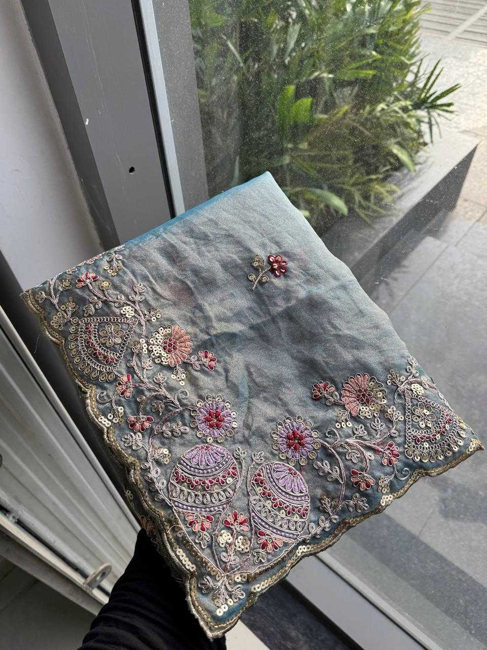 Pedro Chiffon Designer Saree