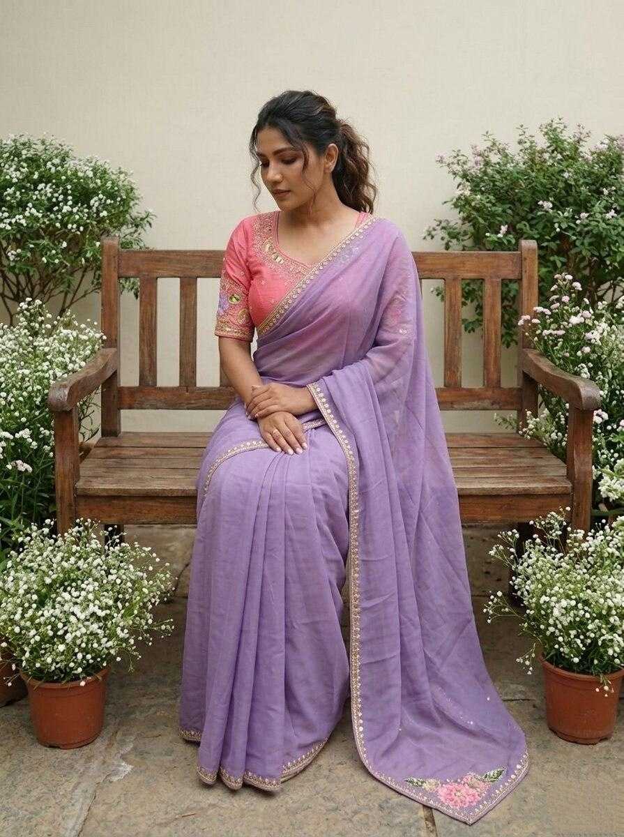 Party Wear Silk Saree