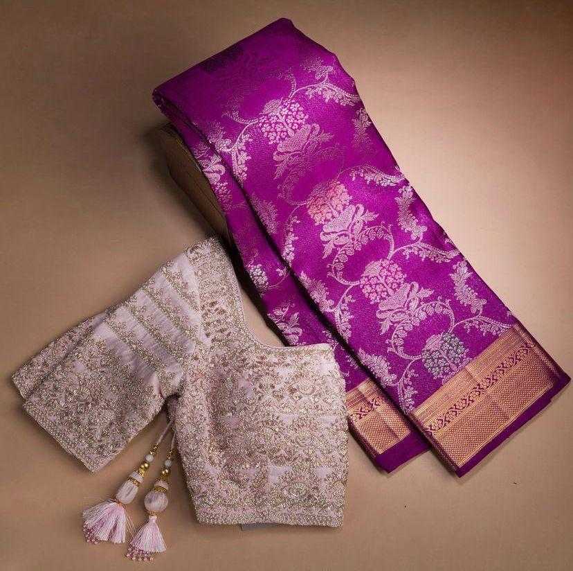 Roopam Banarasi Soft Silk Designer Saree