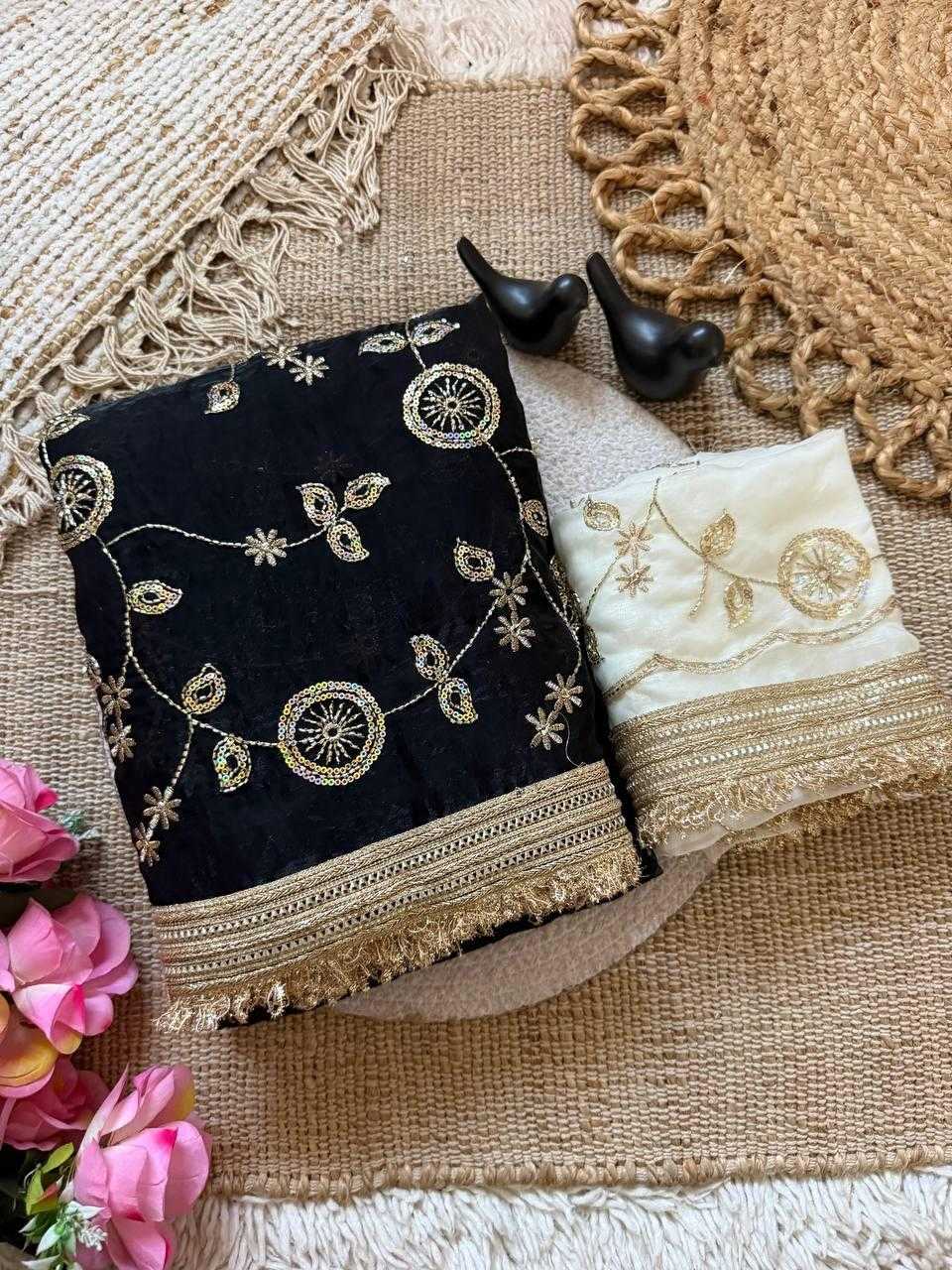 Satin Silk Designer Saree