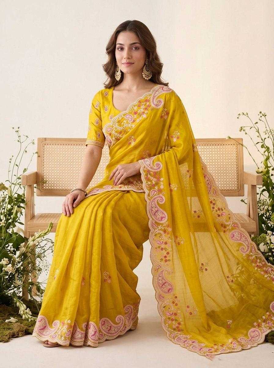 Rutva Space Silk Designer Saree
