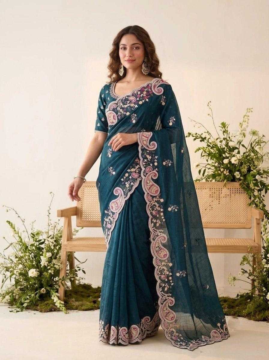 Rutva Space Silk Soft Saree