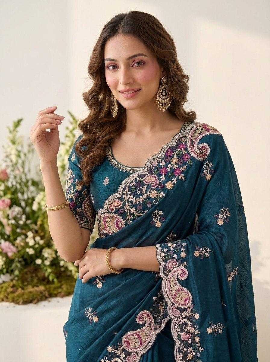 Rutva Space Silk Soft Saree