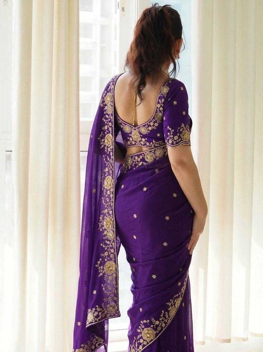 Party Wear Silk Saree