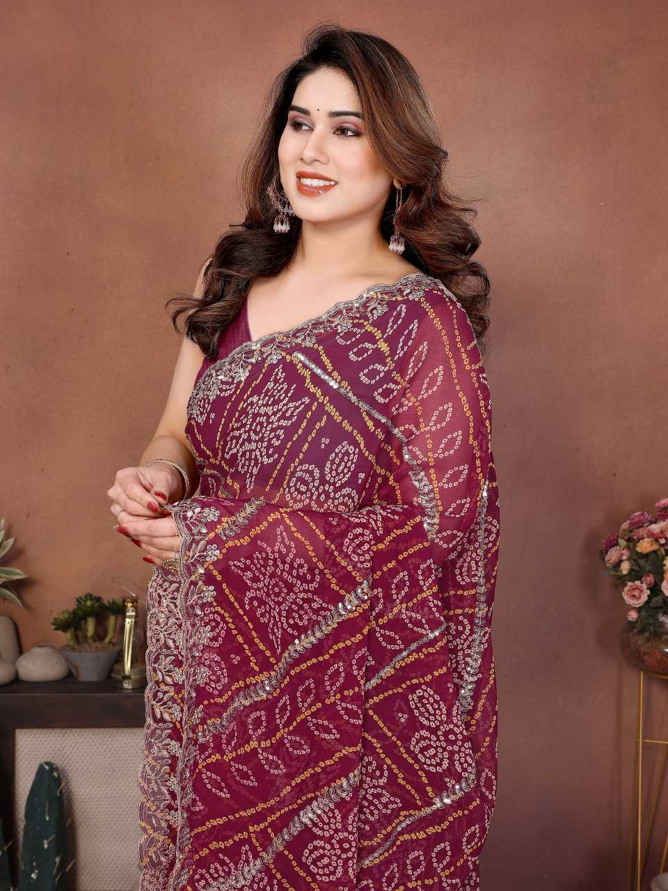 Georgette Saree