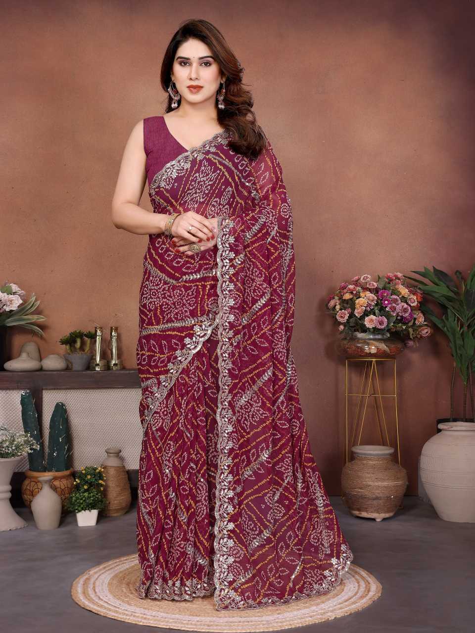 Georgette Saree