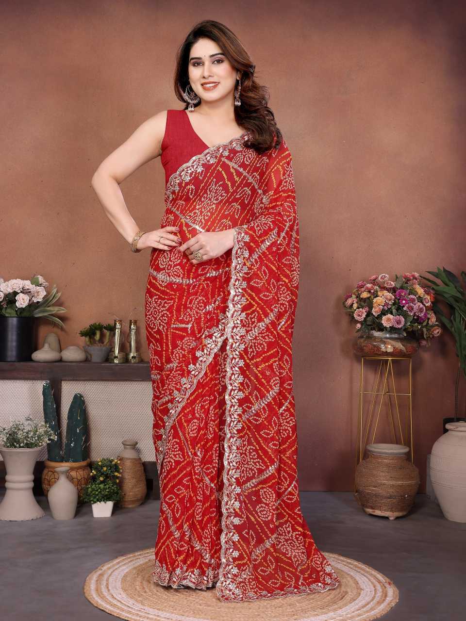 Georgette Saree