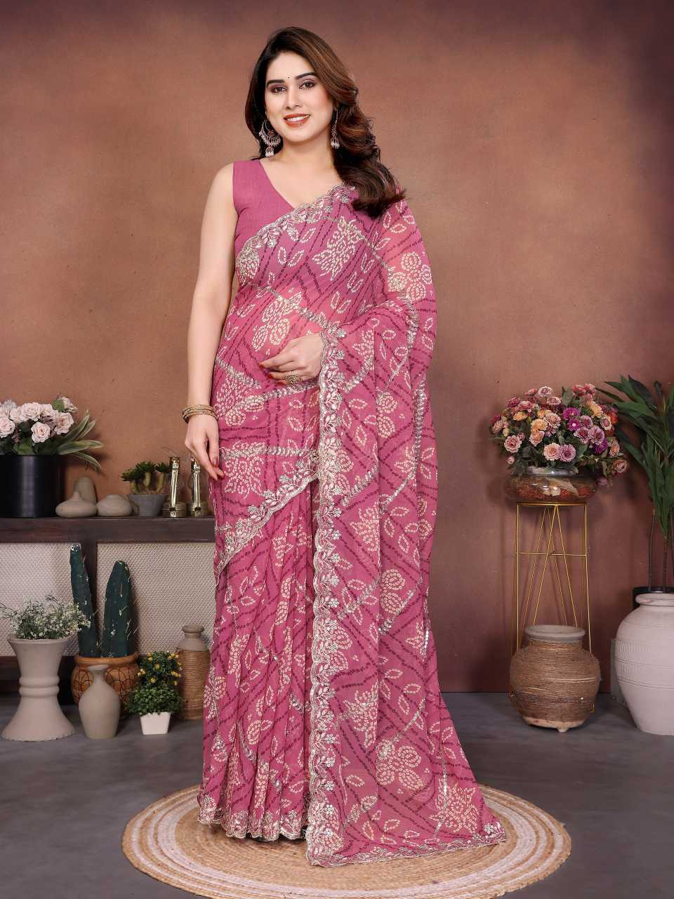 Georgette Saree