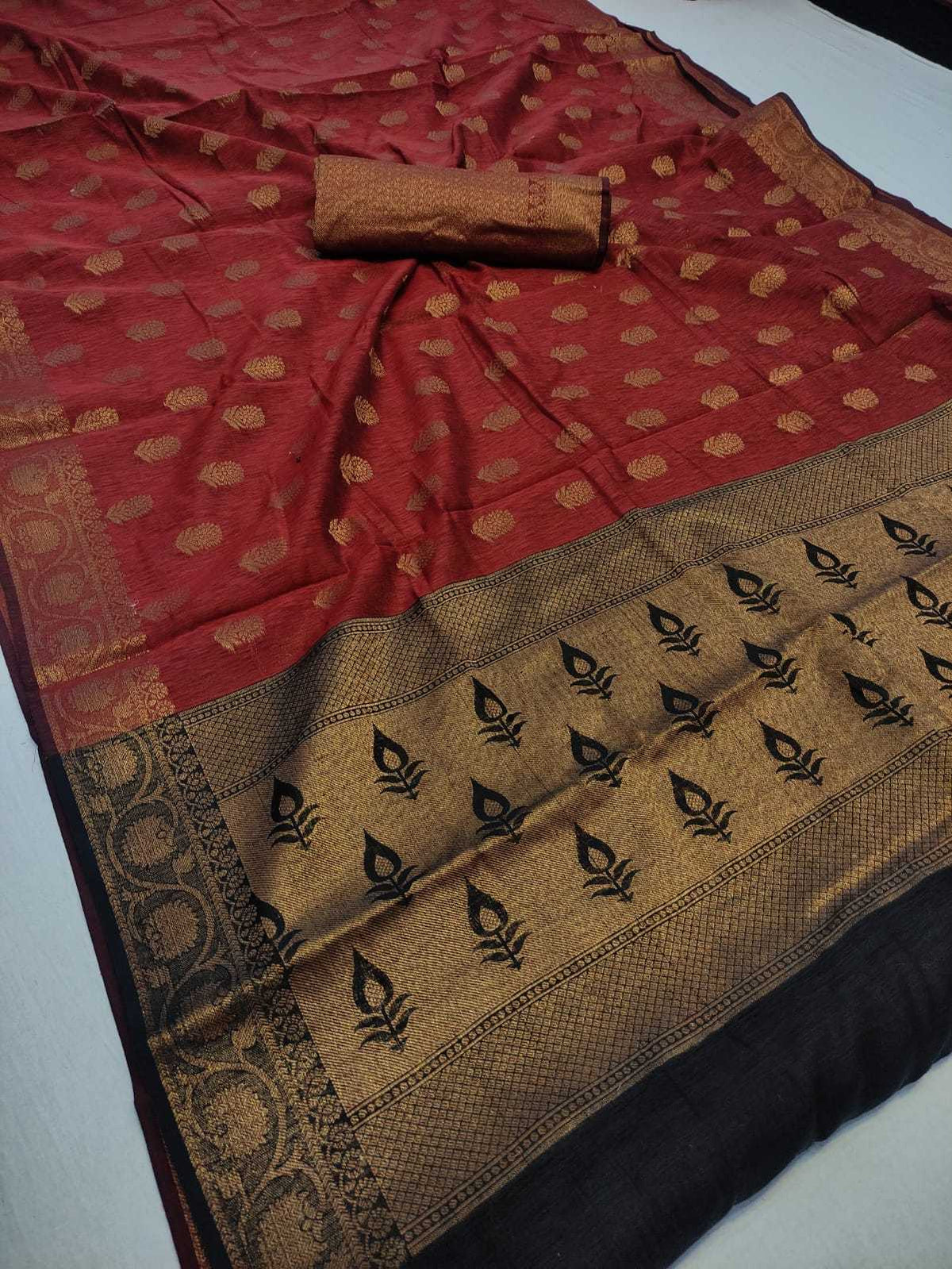 Amrita Banarasi Soft Silk Saree