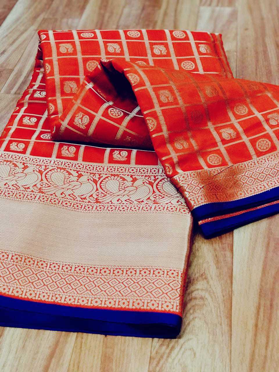 Amrita Banarasi Soft Silk Saree