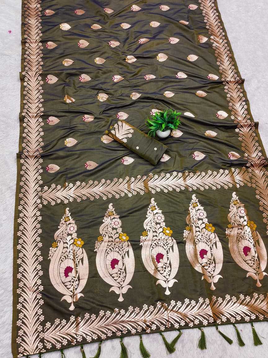 Zari Border Saree