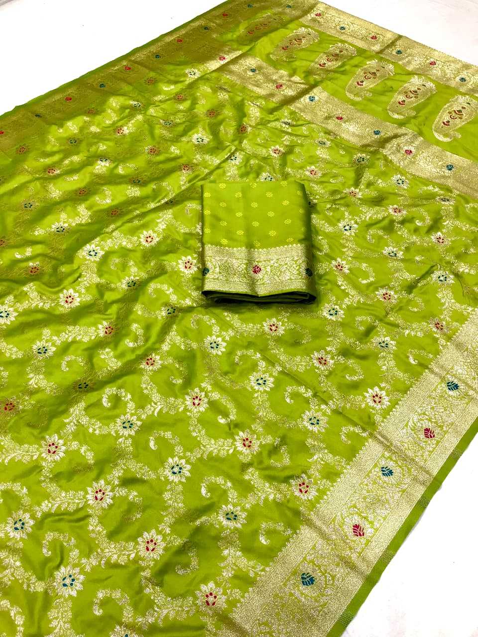 Brinda Banarasi Soft Silk Saree