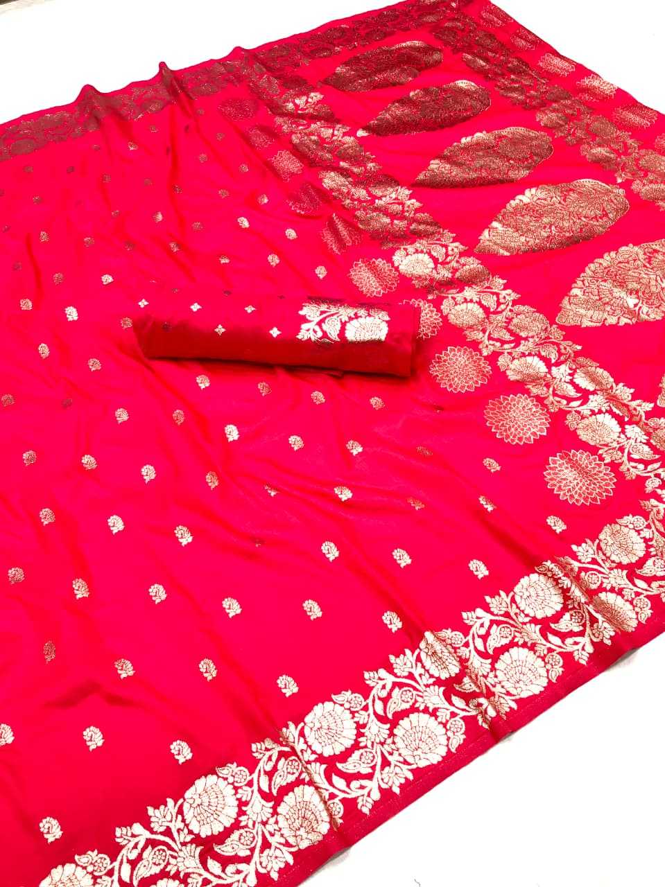 Banarasi Soft Silk Designer Saree