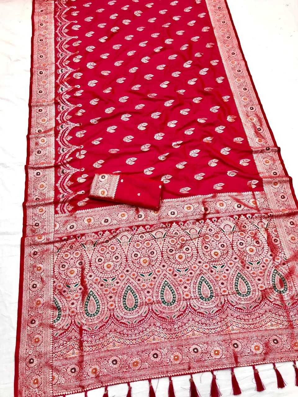 Banarasi Soft Silk Party Wear Saree