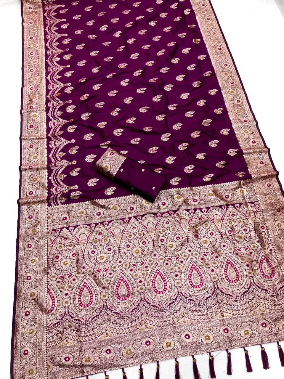 Banarasi Soft Silk Party Wear Saree