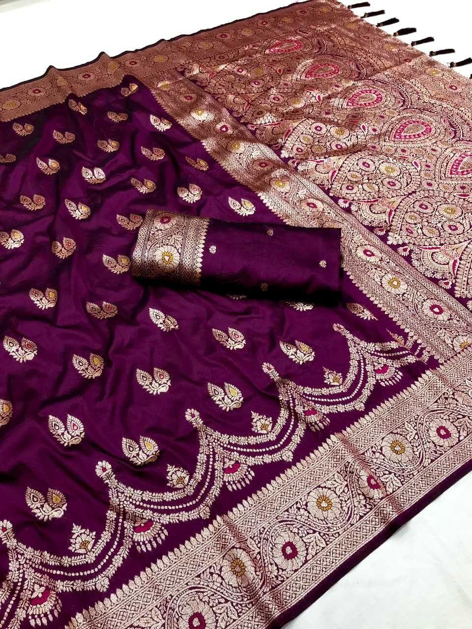 Banarasi Soft Silk Party Wear Saree