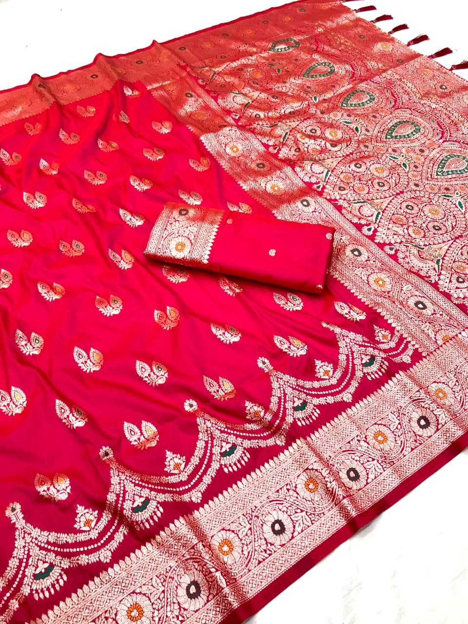 Banarasi Soft Silk Party Wear Saree