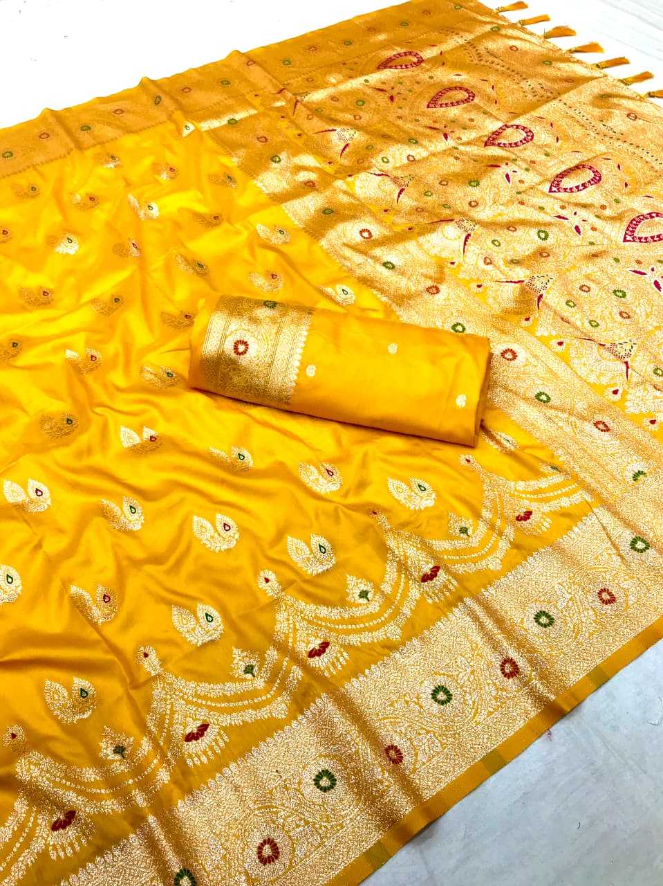 Banarasi Soft Silk Party Wear Saree