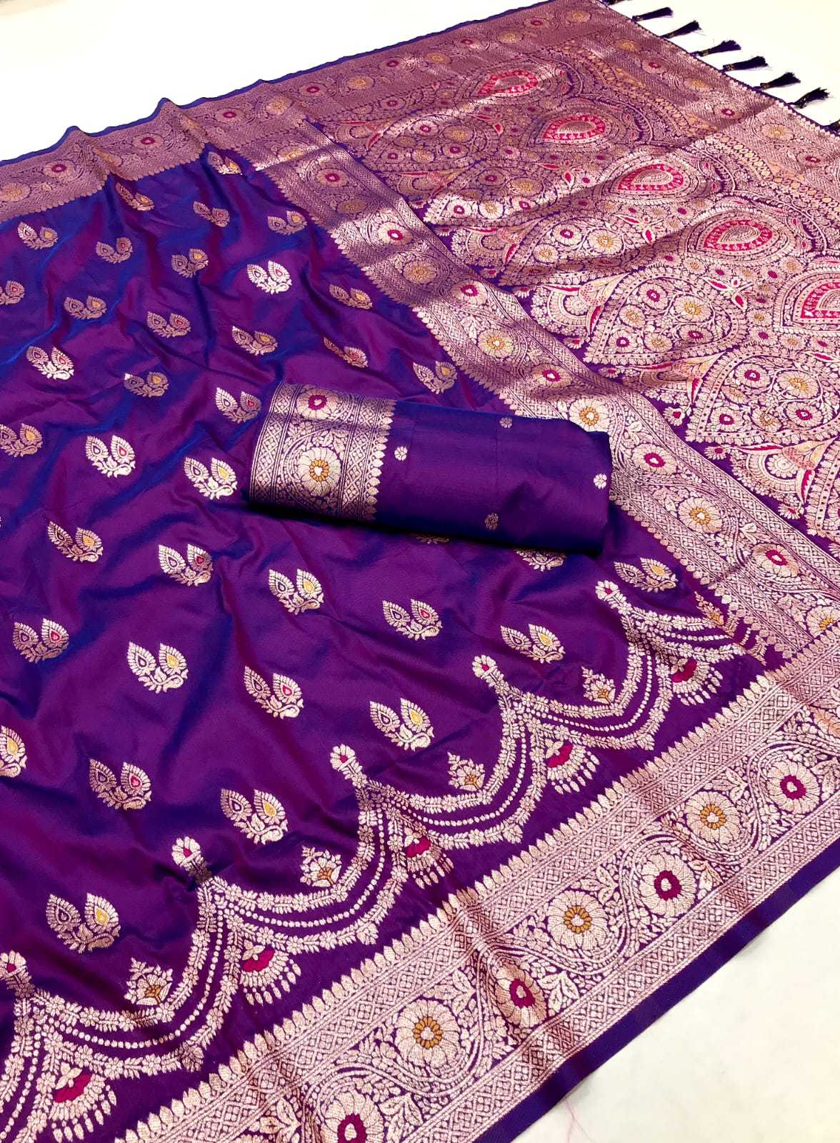 Banarasi Soft Silk Party Wear Saree