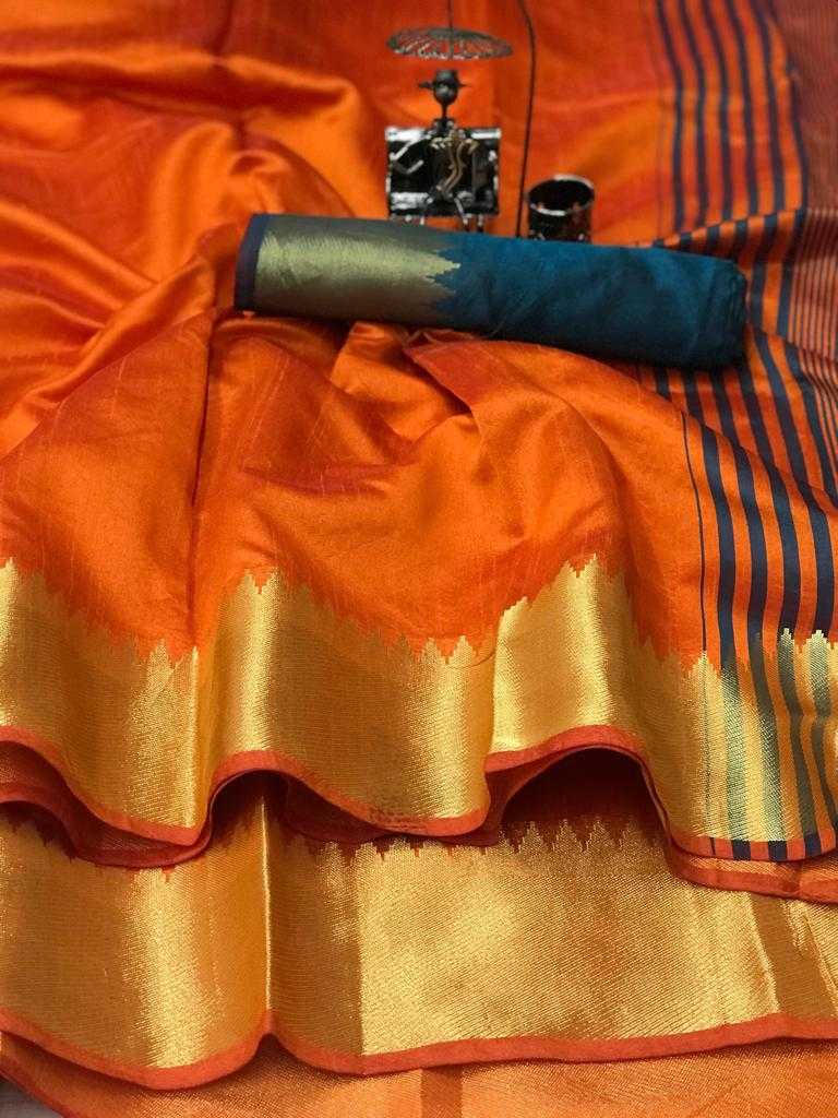 Zari Border Saree
