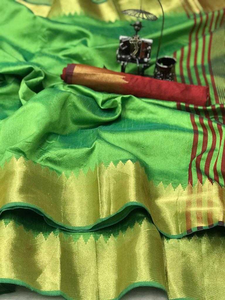 Zari Border Saree