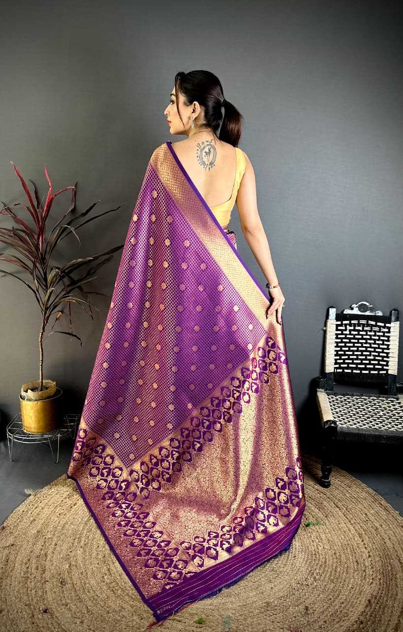 Ioniq Banarasi Soft Silk Saree