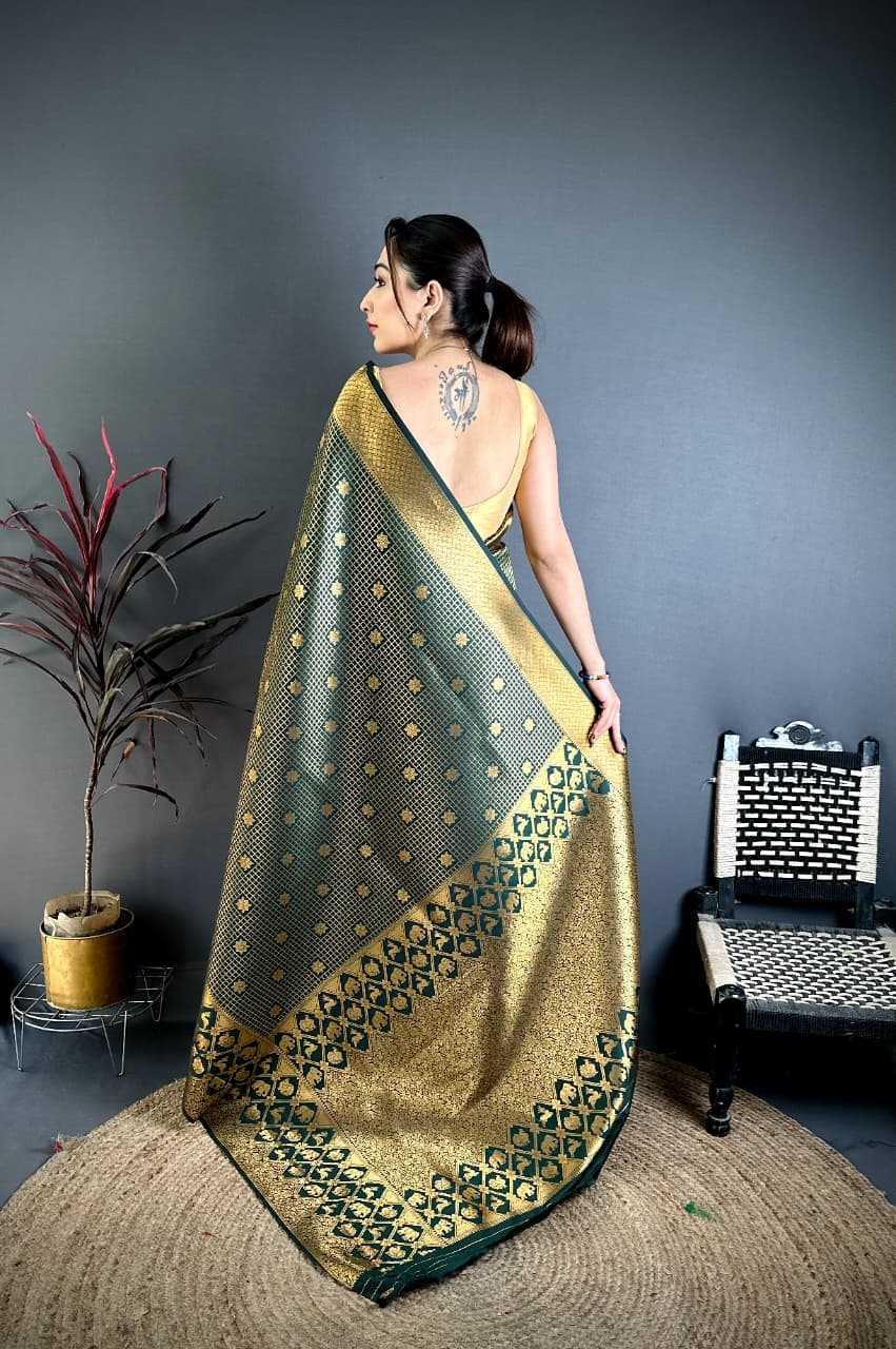 Ioniq Banarasi Soft Silk Saree