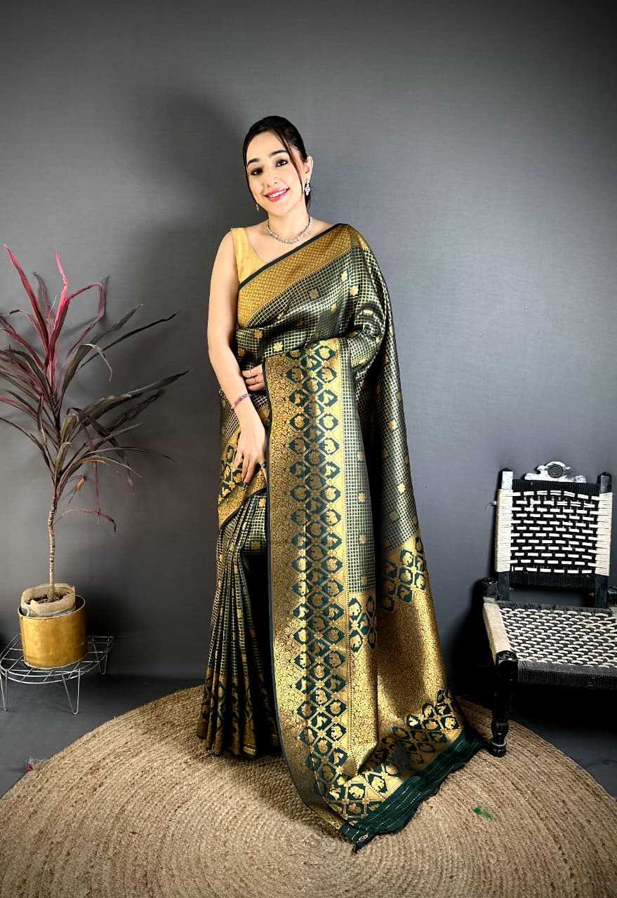 Ioniq Banarasi Soft Silk Saree
