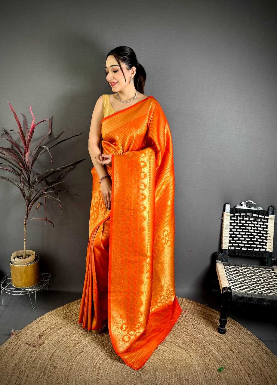 Ioniq Banarasi Soft Silk Saree