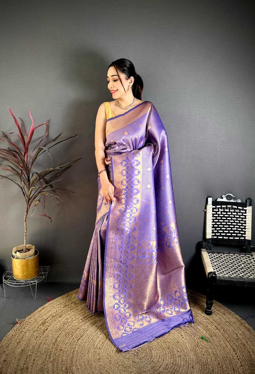 Ioniq Banarasi Soft Silk Saree