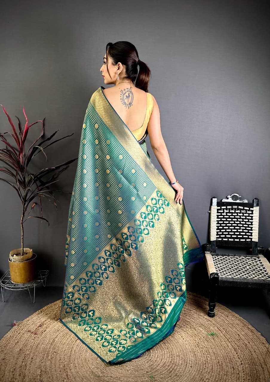 Ioniq Banarasi Soft Silk Saree