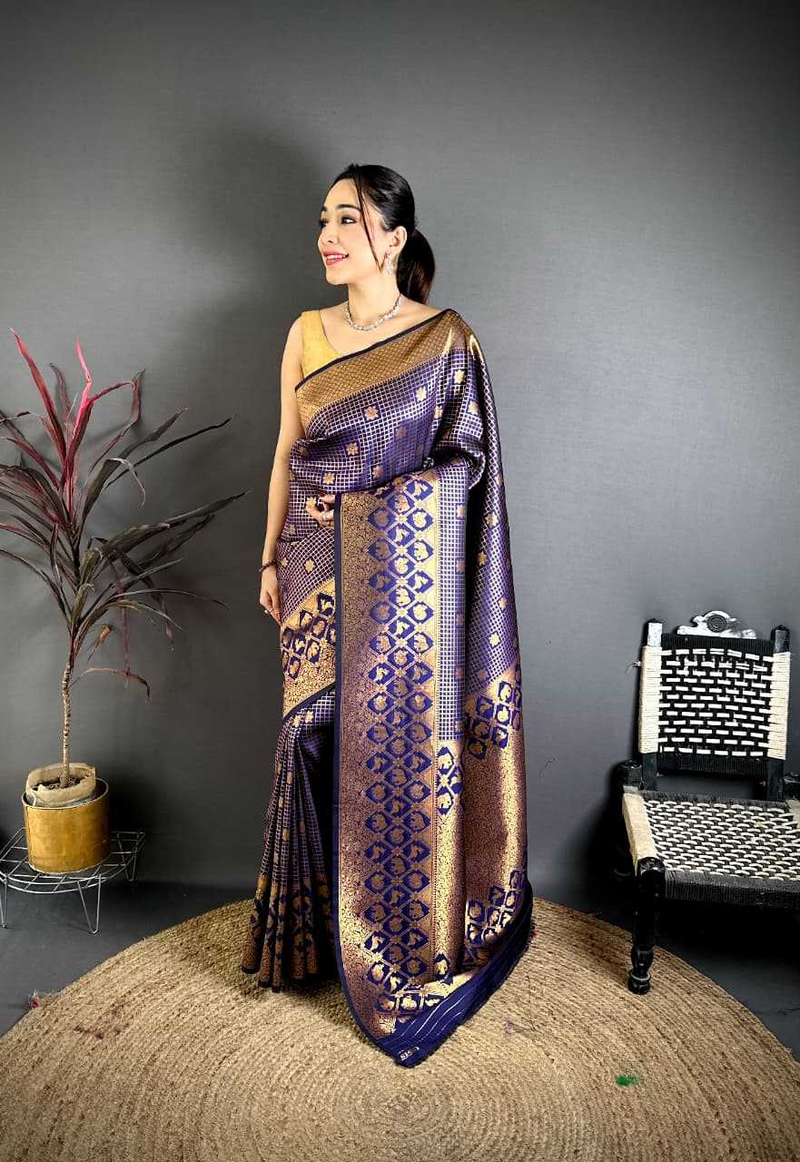 Ioniq Banarasi Soft Silk Saree