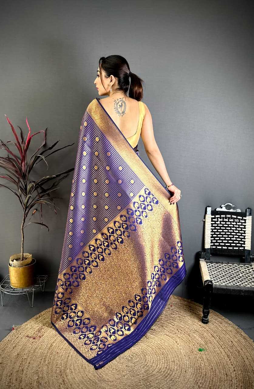 Ioniq Banarasi Soft Silk Saree